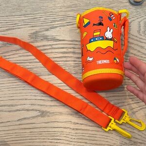 Thermal Thermos Miffy Japanese edition Kids Orange Bottle Holder